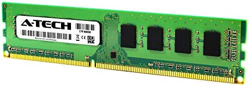 החלפת זיכרון RAM של A-Tech 4GB ל- NANYA NT4GC64B88B1NF-DI | DDR3 1600MHz PC3-12800 UDIMM NONE ECC 1RX8 1.5V מודול זיכרון 240 פינים